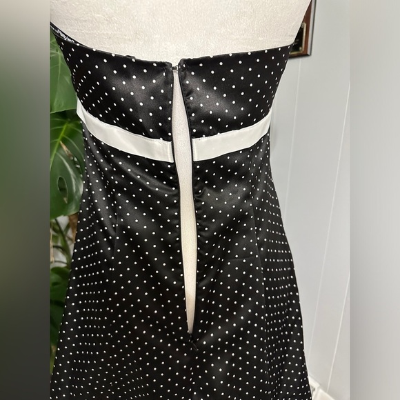 🛍️Zim Zum by Niki Livas classic black with white polkadots dress size 5-6 - Picture 4 of 11